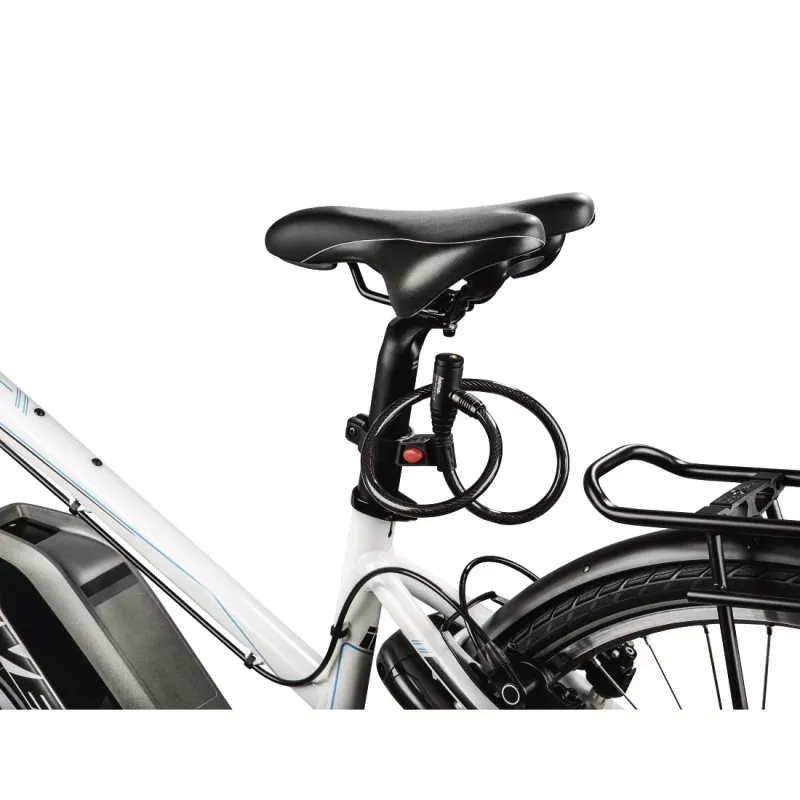 Hama 00178109 zapięcie rowerowe Czarny 650 mm Linka