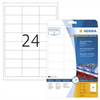 Samoprzylepna etykieta do drukarek HERMA 4582