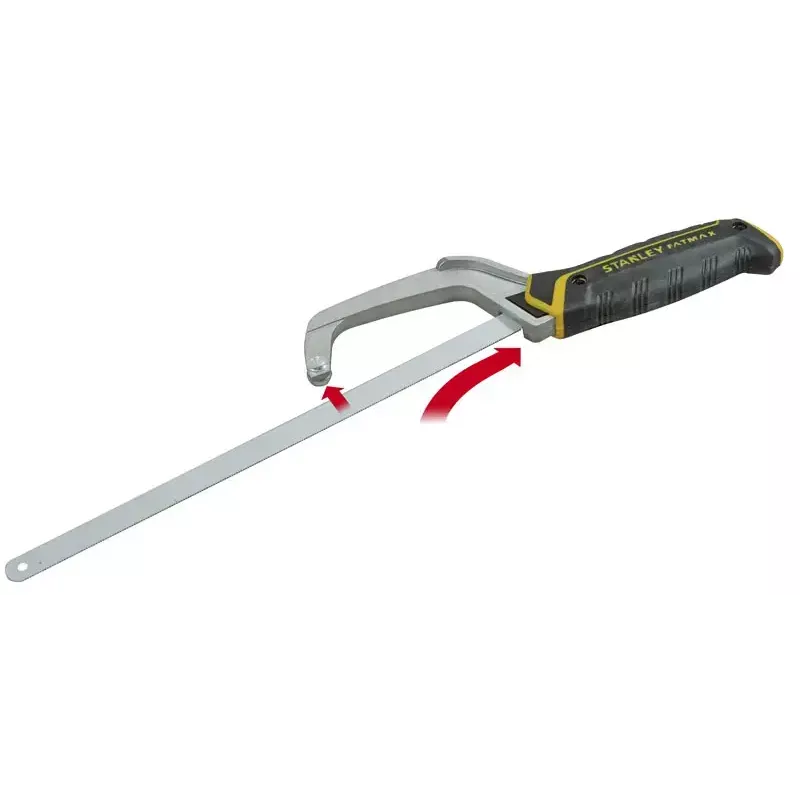 Piła do metalu Stanley 0-15-211 25 cm Czarna Żółta Rękojeść z tworzywa sztucznego