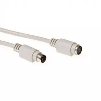 Kabel przedłużacz klawiatura/mysz PS/2 męski - PS/2 żeński 3,00 m ACT AK3233