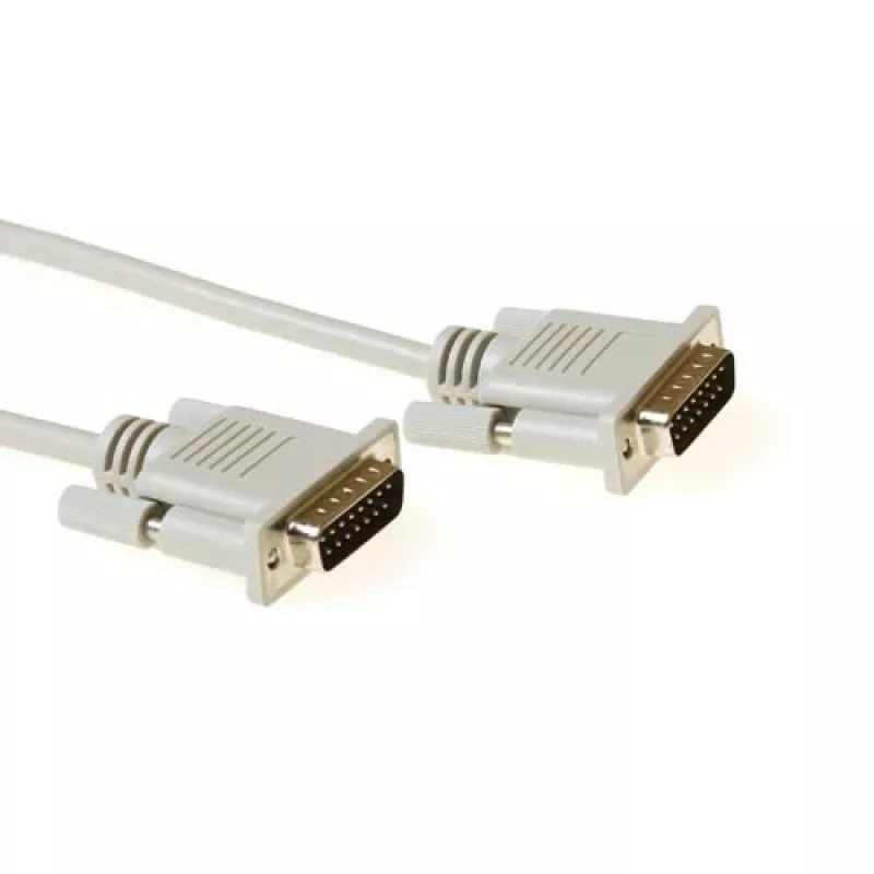 ACT 5-metrowy kabel połączeniowy szeregowy 1:1, wtyk 15-pin D-sub – wtyk 15-pin D-sub