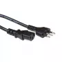 Kabel zasilający ACT Powercord wtyczka włoska - C13 czarny 2,5 m