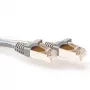 ACT Szary 10 metrów SFTP CAT6A kabel krosowy snagless ze złączami RJ45