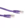 ACT fioletowy 1,5 m patchcord U/UTP CAT6A ze złączami RJ45