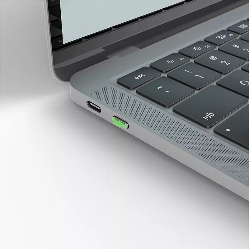 Lindy blokady portów USB typu C (bez klucza) — opakowanie 10 szt., zielony