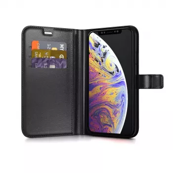 Etui portfelowe BeHello BEHWAL00179 dla iPhone Xs Max 6,5 cala czarne