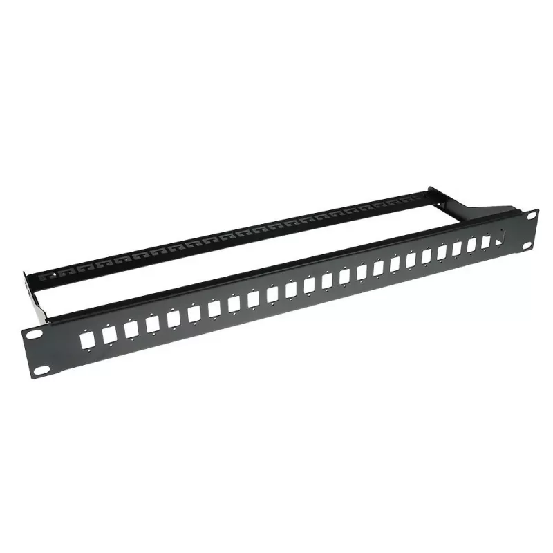 Fiber panel 24 ports unloaded ACT FA2047 Czarny