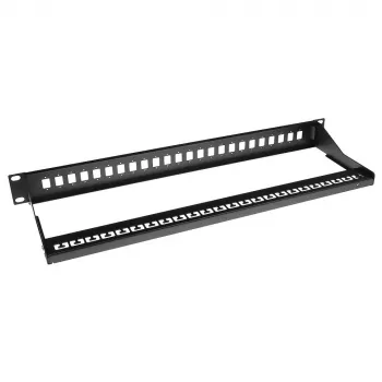 Fiber panel 24 ports unloaded ACT FA2047 Czarny