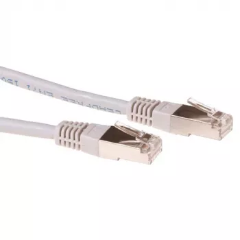 ACT Szary 25 metrowy kabel krosowy LSZH SFTP CAT6 ze złączami RJ45