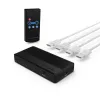 Hama 00121760 Przełącznik wideo HDMI Czarny 1080p DTS-HD Dolby Digital