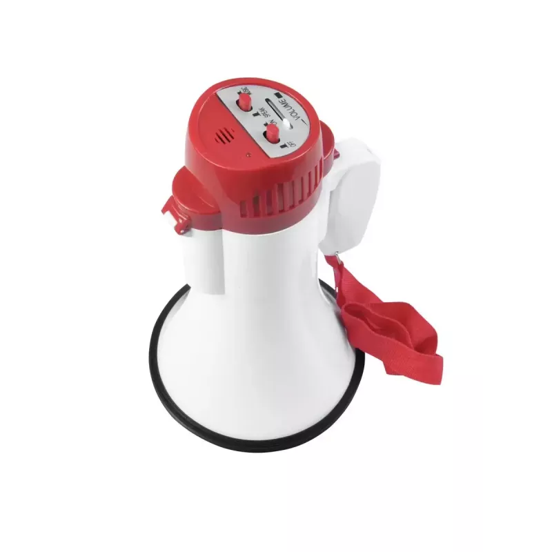 Megafon Omnitronic 80710920 Wewnętrzny/zewnętrzny 10 W Czerwony Biały