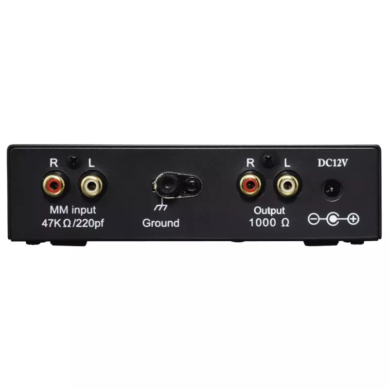 Przedwzmacniacz gramofonowy Hama Stereo Phono PA 005 czarny, srebrny