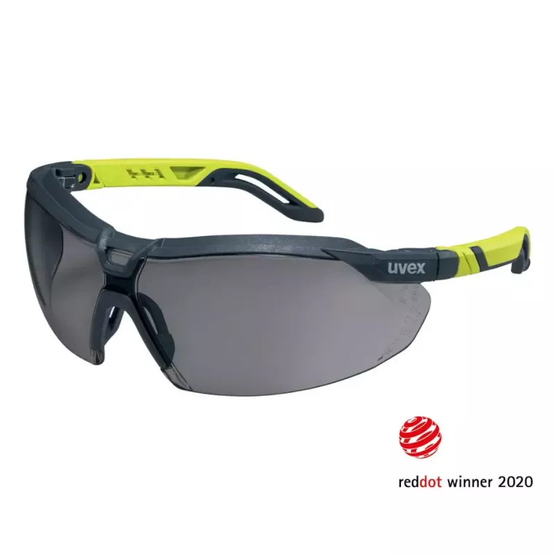 Okulary ochronne Uvex 9183281 antracytowo-limonkowe
