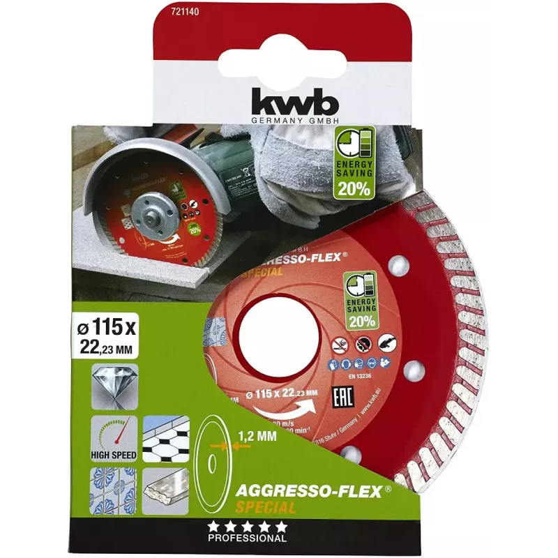 Tarcza tnąca do szlifierki kątowej EINHELL 721140 — kamień, Ø115 mm