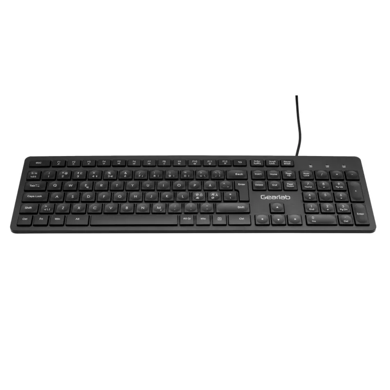 eSTUFF GLB211102 klawiatura Office USB QWERTY Nordic Czarna