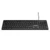 eSTUFF GLB211202 klawiatura biurowa USB QWERTY US International czarna