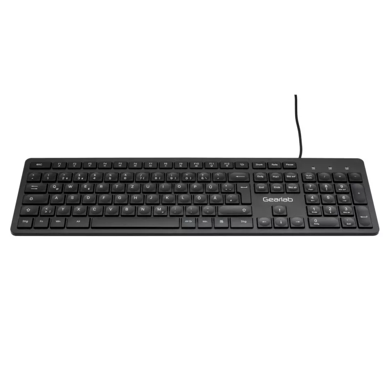 eSTUFF GLB211402 klawiatura Biurowa USB QWERTZ Niemiecka Czarna