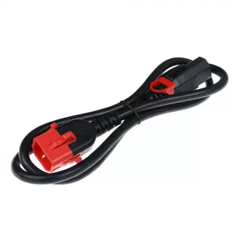 ACT Powercord C13 IEC Lock+ - C14 IEC Lock Dual Locking czarny 1 m, PC3601