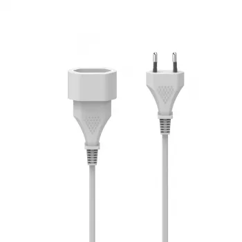 Hama 00223261 przedłużacz sieciowy 3 m 1 gniazdo AC Wewnętrzny Biały