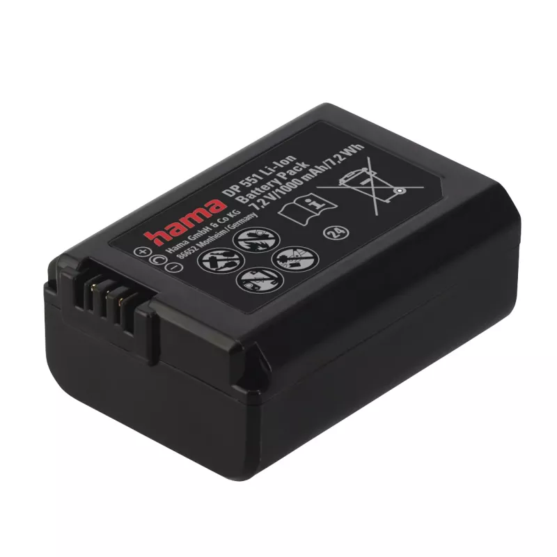 Akumulator Hama DP 551 litowo-jonowy 1000 mAh do aparatu