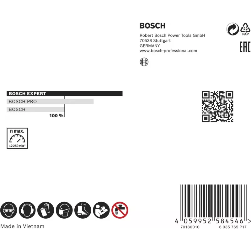 Bosch 2 608 901 391 materiał ścierny do narzędzi obrotowych Tarcza tnąca