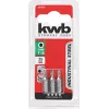 Zestaw bitów wkrętakowych KWB 121230 3 szt. Torx T30 25 mm