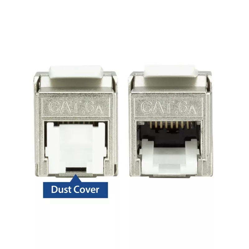 ACT Keystone Jack RJ45 CAT6A Ekranowany Bez Narzêdziowy z osłoną przeciwkurzową