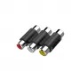 Hama 00205174 adapter złącza złącza 3 x RCA