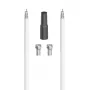 Kabel koncentryczny Hama 00205041 10 m Biały Złącze 1 Koncentryczne Złącze 2 Koncentryczne
