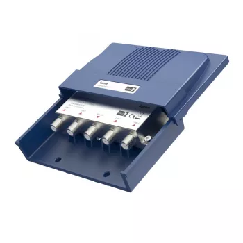 Rozdzielacz kablowy Hama 00205290 950 - 2500 MHz Niebieski Srebrny