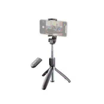 Cellularline Freedom - Uniwersalny statyw z funkcją selfie stick z Bluetooth®