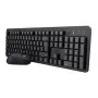 Trust TKM-360 klawiatura Mysz w zestawie Biurowa RF Bezprzewodowa QWERTZ Niemiecki Czarna