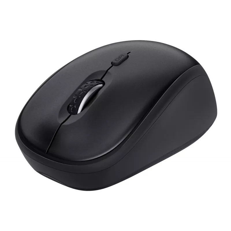 Trust TKM-360 klawiatura Mysz w zestawie Biurowa RF Bezprzewodowa QWERTZ Niemiecki Czarna