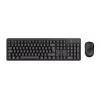 Trust TKM-360 klawiatura Mysz w zestawie Biurowa RF Bezprzewodowa QWERTZ Niemiecki Czarna