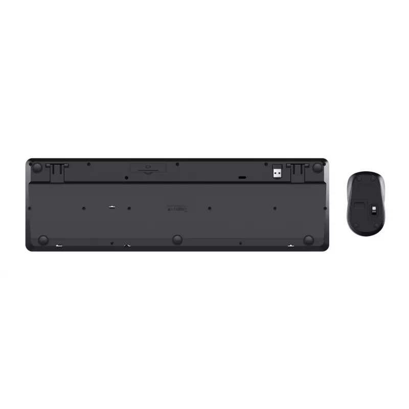 Trust TKM-360 klawiatura Mysz w zestawie Biurowa RF Bezprzewodowa QWERTZ Niemiecki Czarna