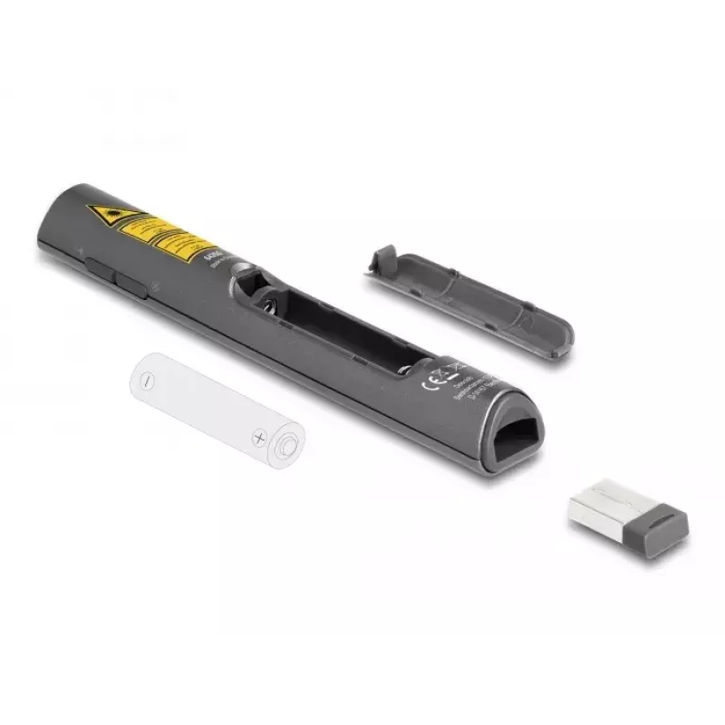 DeLOCK USB Laser Presenter Wireless USB RF Remote Control czerwony Laser Pointer