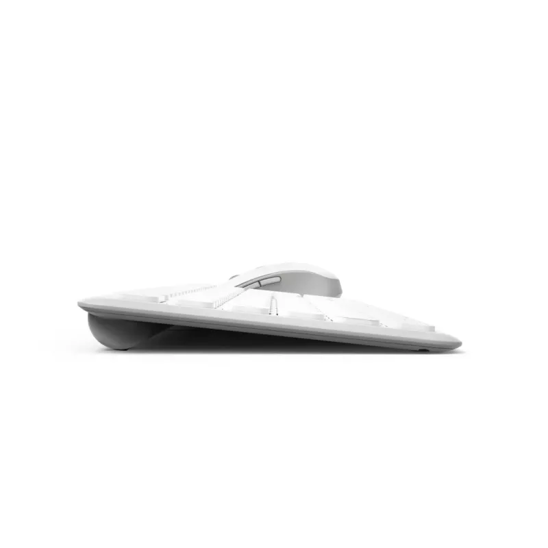 Hama WKM-550 klawiatura Mysz w zestawie Dom/Biuro RF Wireless + Bluetooth QWERTZ niemiecki Szary, Biały
