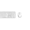 Hama WKM-550 klawiatura Mysz w zestawie Dom/Biuro RF Wireless + Bluetooth QWERTZ niemiecki Szary, Biały