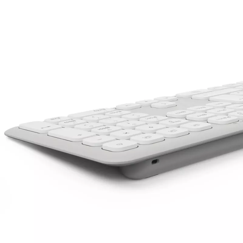 Hama WKM-550 klawiatura Mysz w zestawie Dom/Biuro RF Wireless + Bluetooth QWERTZ niemiecki Szary, Biały