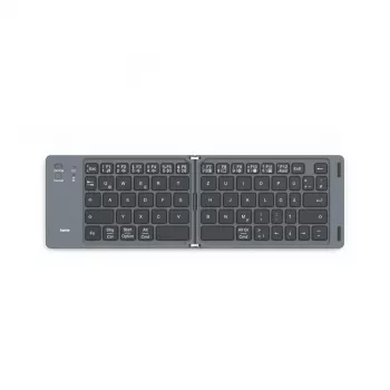 Hama Travel 450 QWERTZ German Bluetooth Czarny, Dark szary