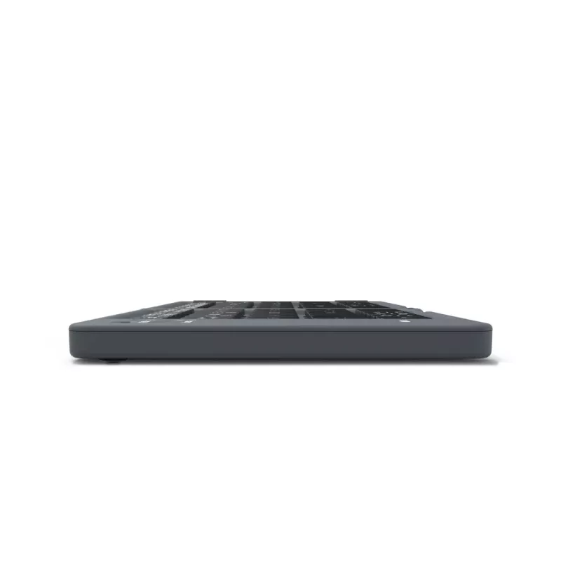 Hama Travel 450 QWERTZ German Bluetooth Czarny, Dark szary
