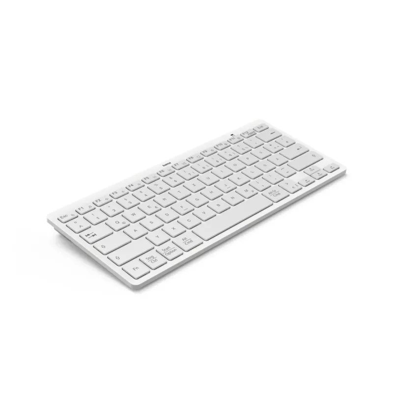 Hama Travel 400 QWERTZ German Bluetooth szary, biały