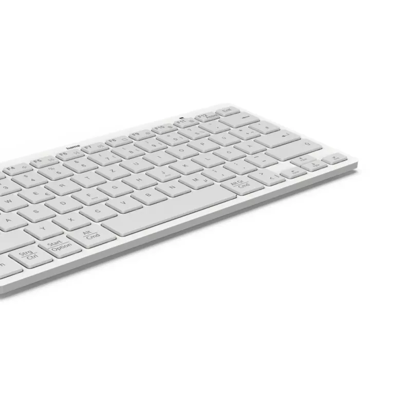 Hama Travel 400 QWERTZ German Bluetooth szary, biały