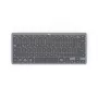 Hama Travel 400 QWERTZ Niemiecka Bluetooth Czarny, Ciemnoszary