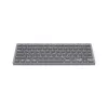 Hama Travel 400 QWERTZ Niemiecka Bluetooth Czarny, Ciemnoszary