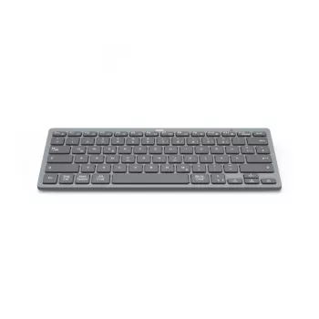Hama Travel 400 QWERTZ Niemiecka Bluetooth Czarny, Ciemnoszary