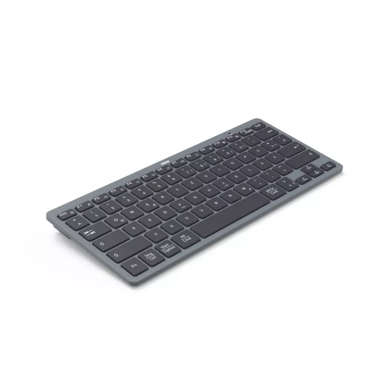 Hama Travel 400 QWERTZ Niemiecka Bluetooth Czarny, Ciemnoszary