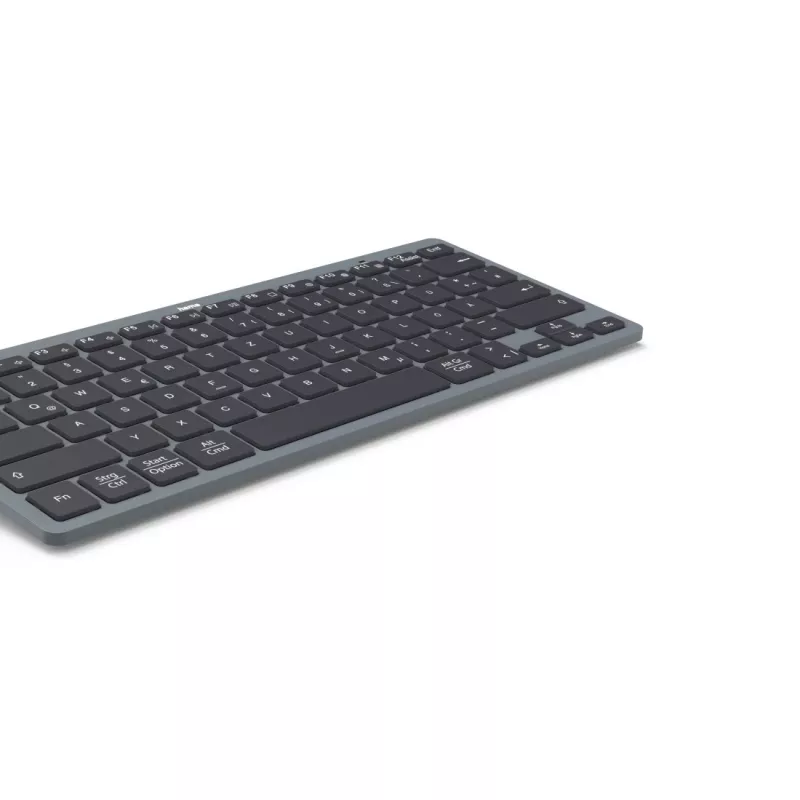 Hama Travel 400 QWERTZ Niemiecka Bluetooth Czarny, Ciemnoszary