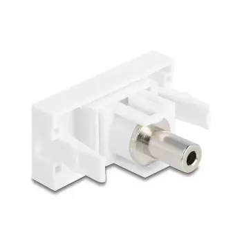 Gniazdo DeLOCK 90848 2 x 3,5 mm wtyk Biały