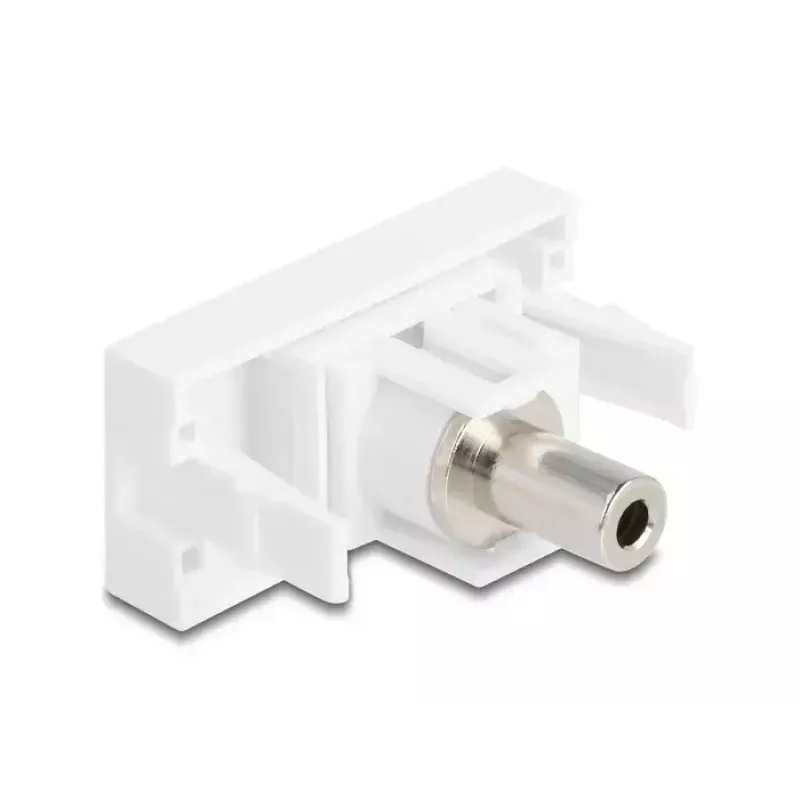 Gniazdo DeLOCK 90848 2 x 3,5 mm wtyk Biały